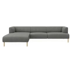 Teron venstrevendt sofa med chaiselong