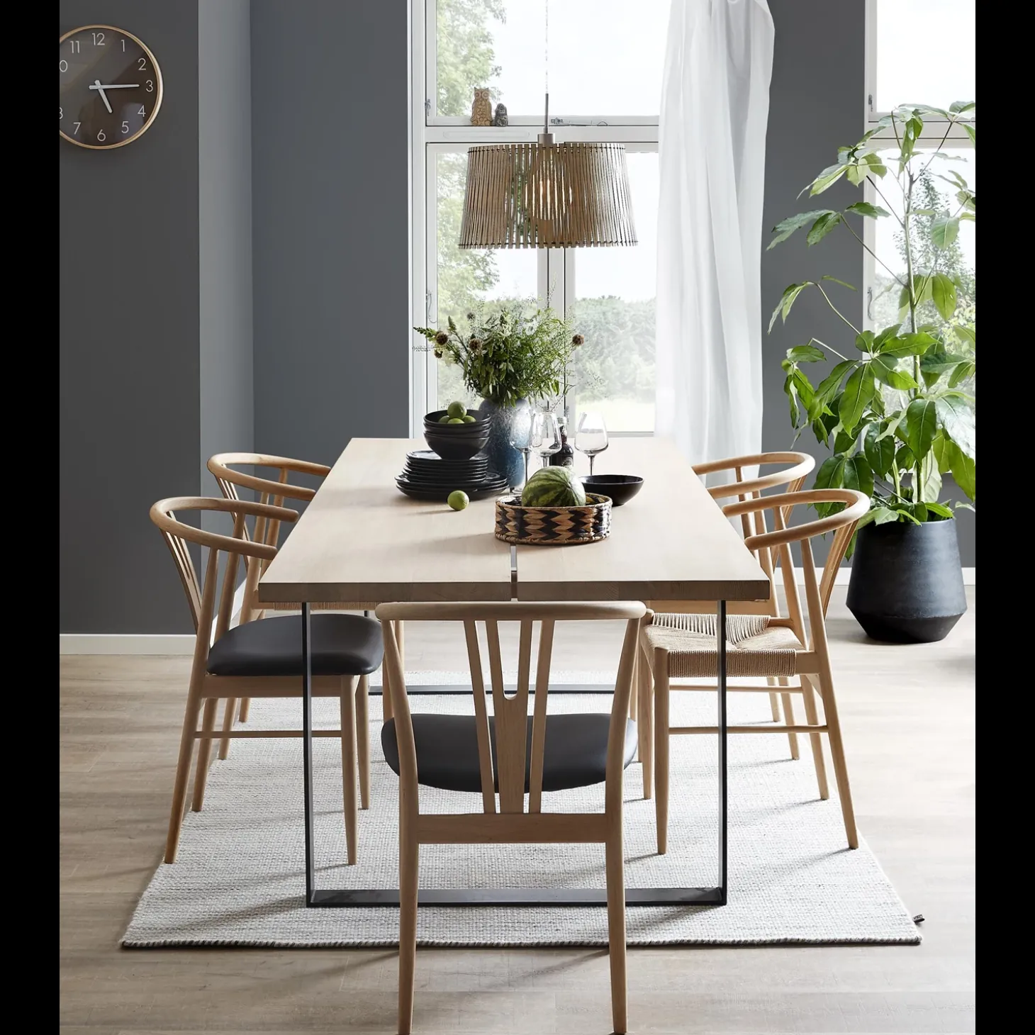 Timber 240 x 100 x 75 cm Spisebord