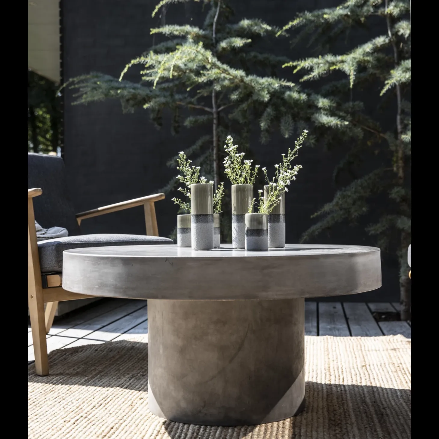 Vigo Loungebord 90 x 45 cm