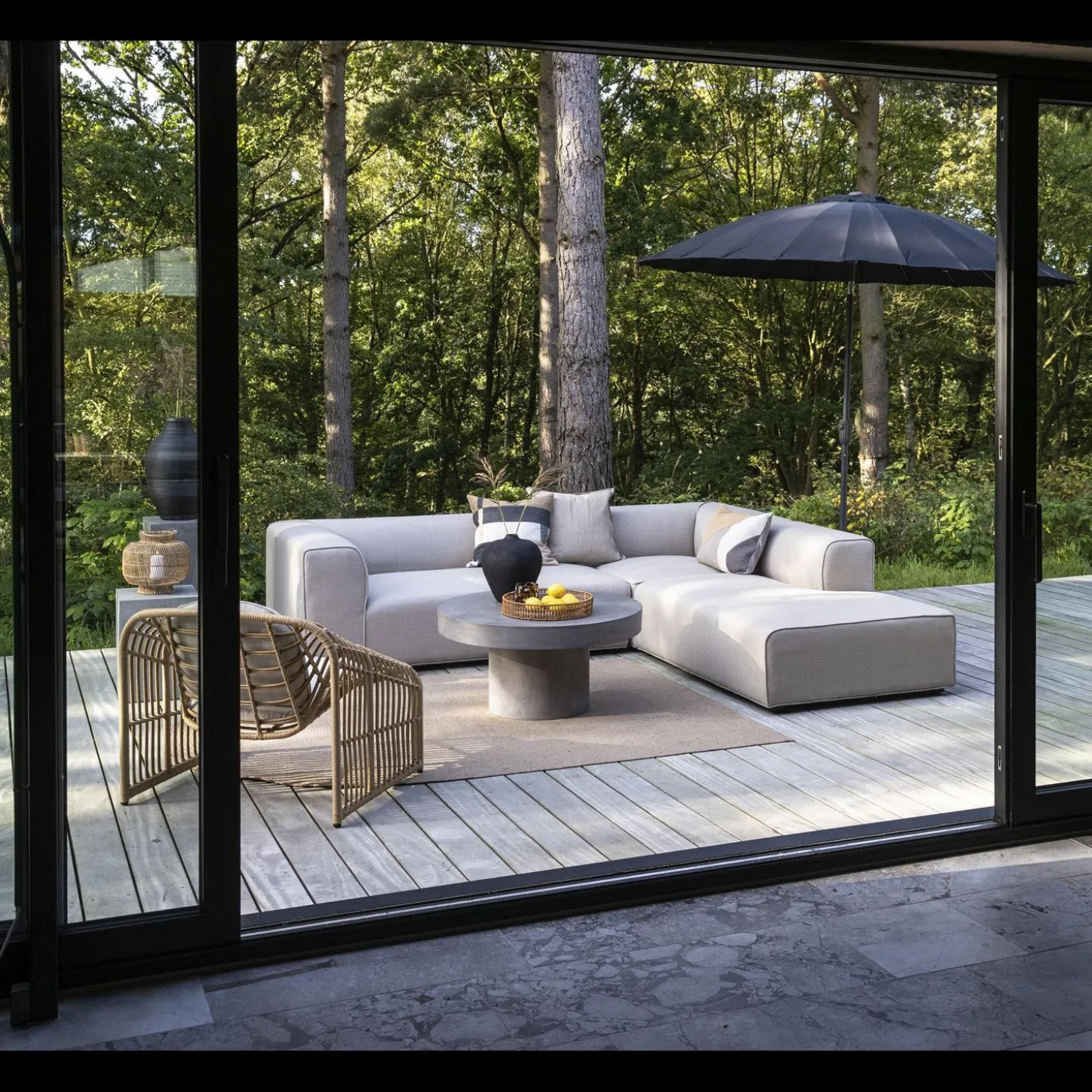 Vigo Loungebord 90 x 45 cm