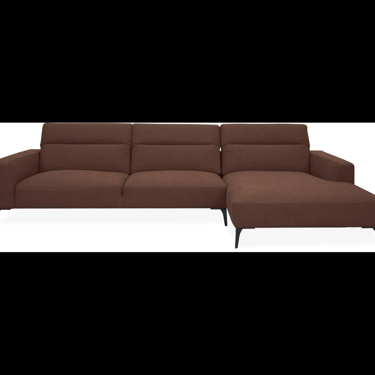 Volanti højrevendt sofa med chaiselong
