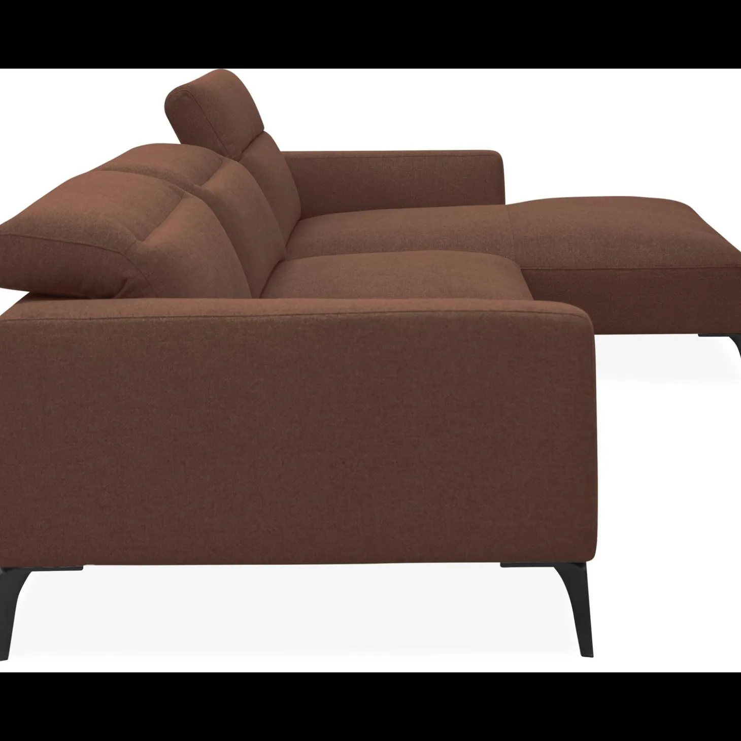 Volanti højrevendt sofa med chaiselong