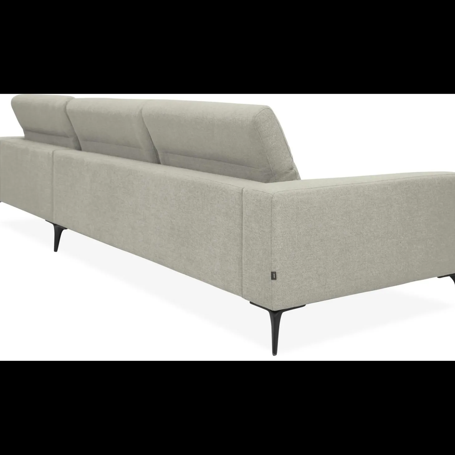 Volanti højrevendt sofa med chaiselong