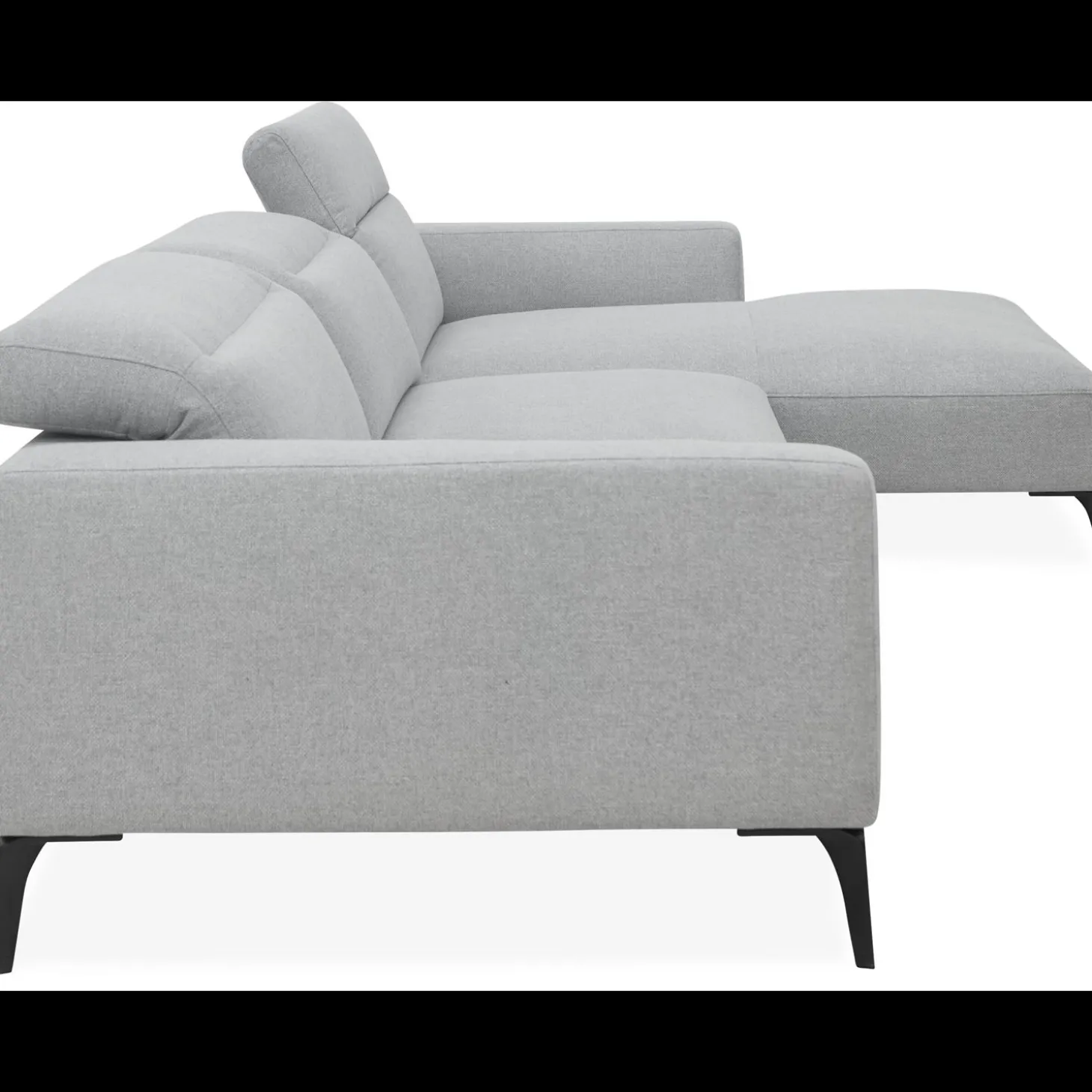 Volanti højrevendt sofa med chaiselong