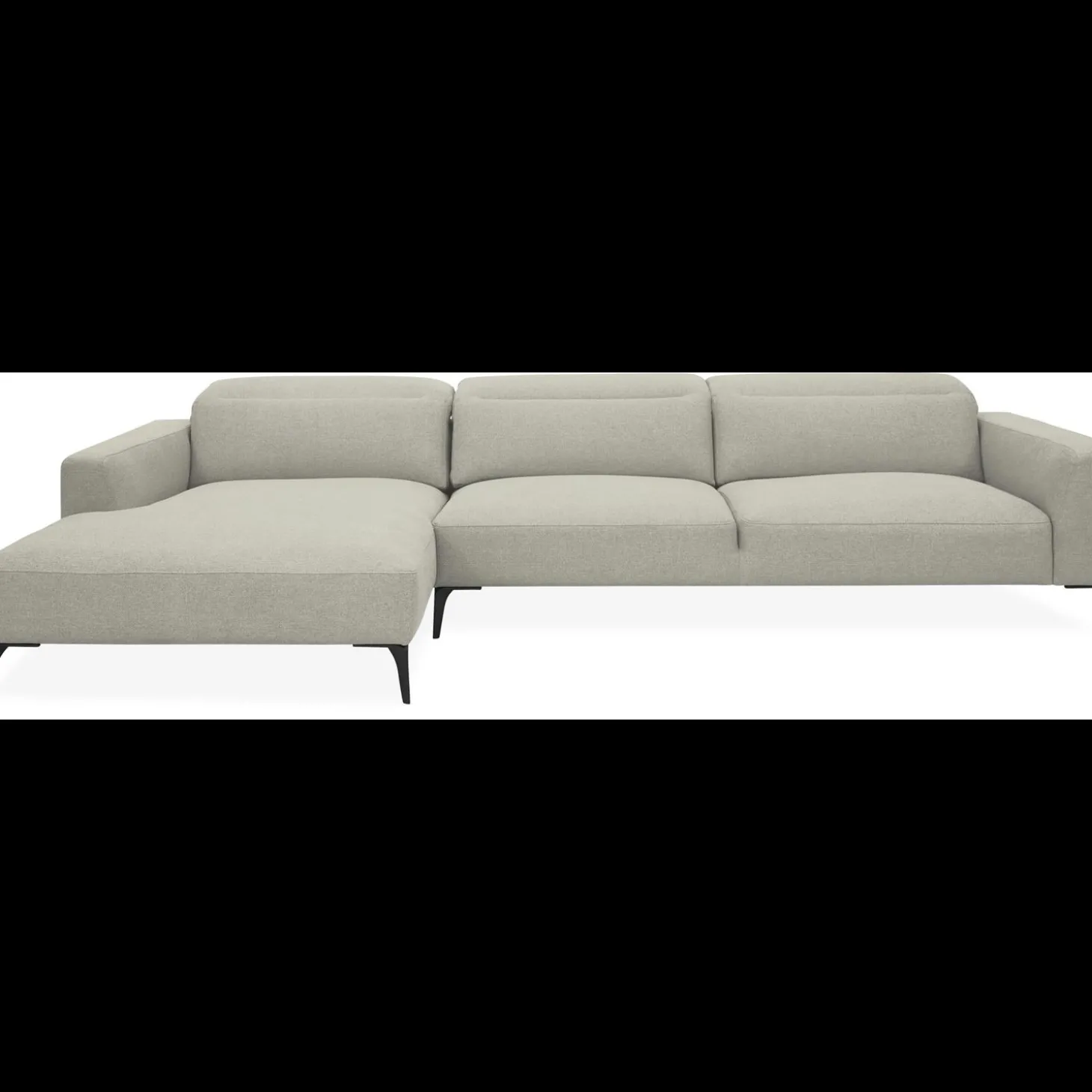 Volanti venstrevendt sofa med chaiselong